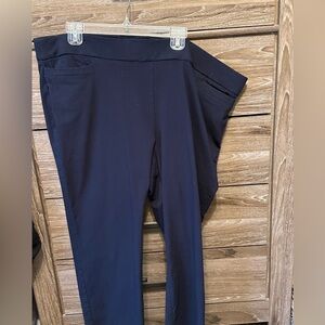 Kim Rogers Navy Straight Leg Pants
